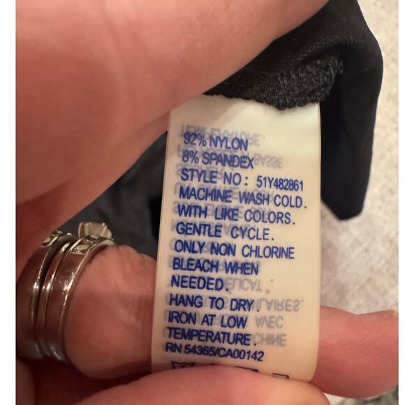 Peter Nygard Women's Black Sleeveless Tank Top Plus Size 3X - Picture 8 of 8